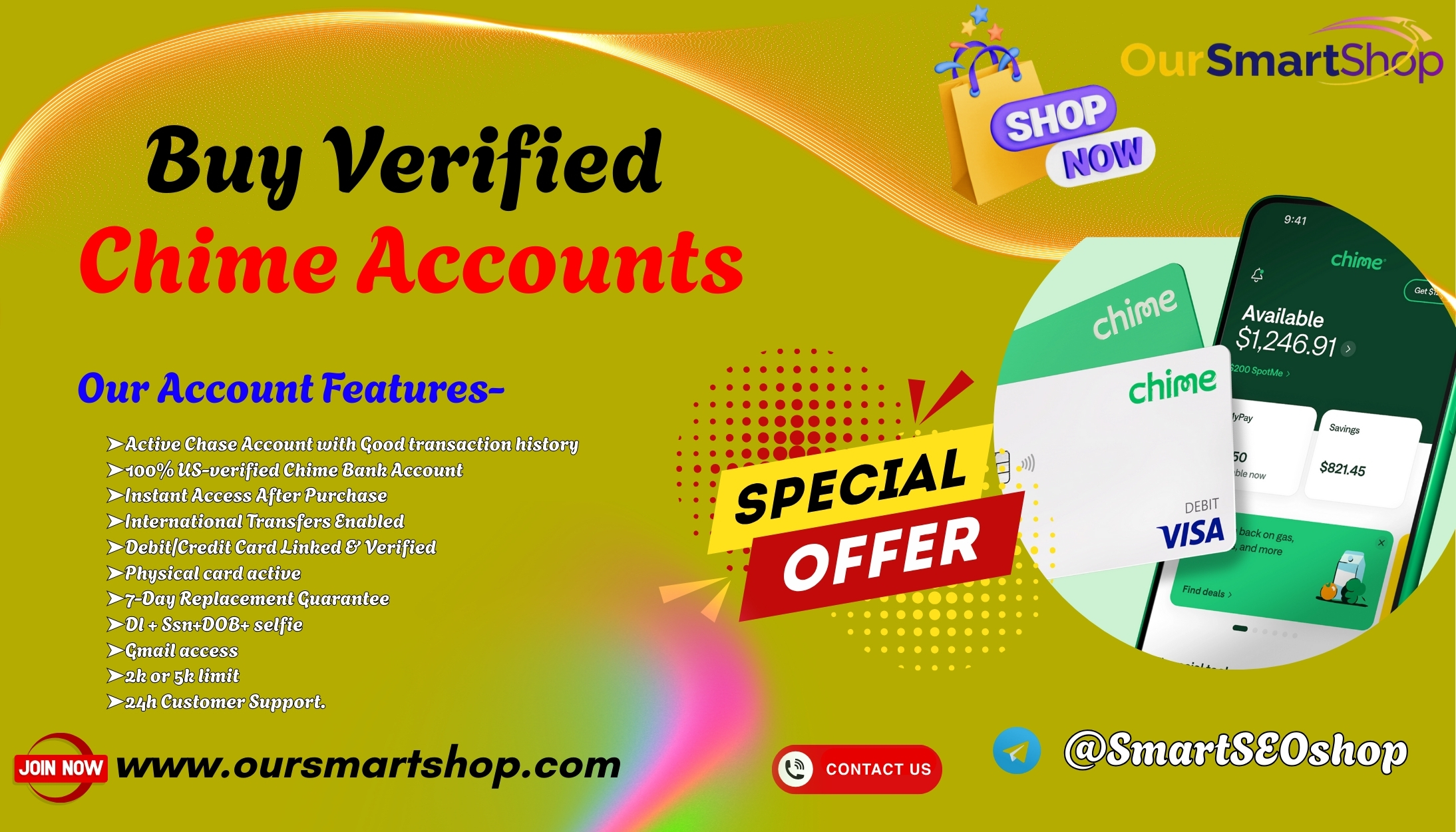 Buy Verified Chime Accounts