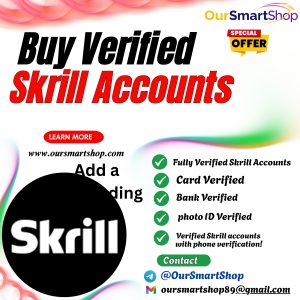 Buy Verified Skrill Accounts