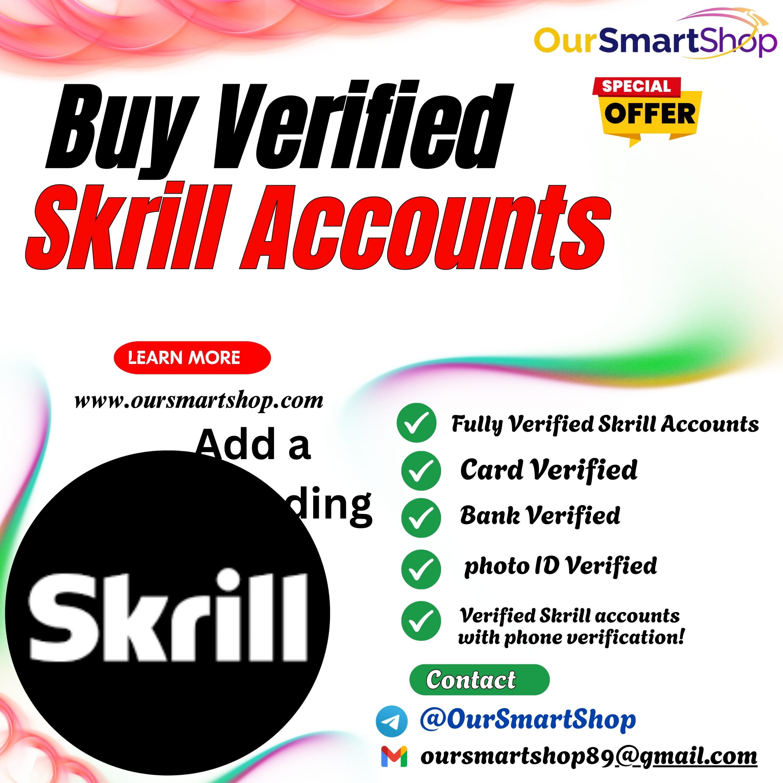 Buy Verified Skrill Accounts