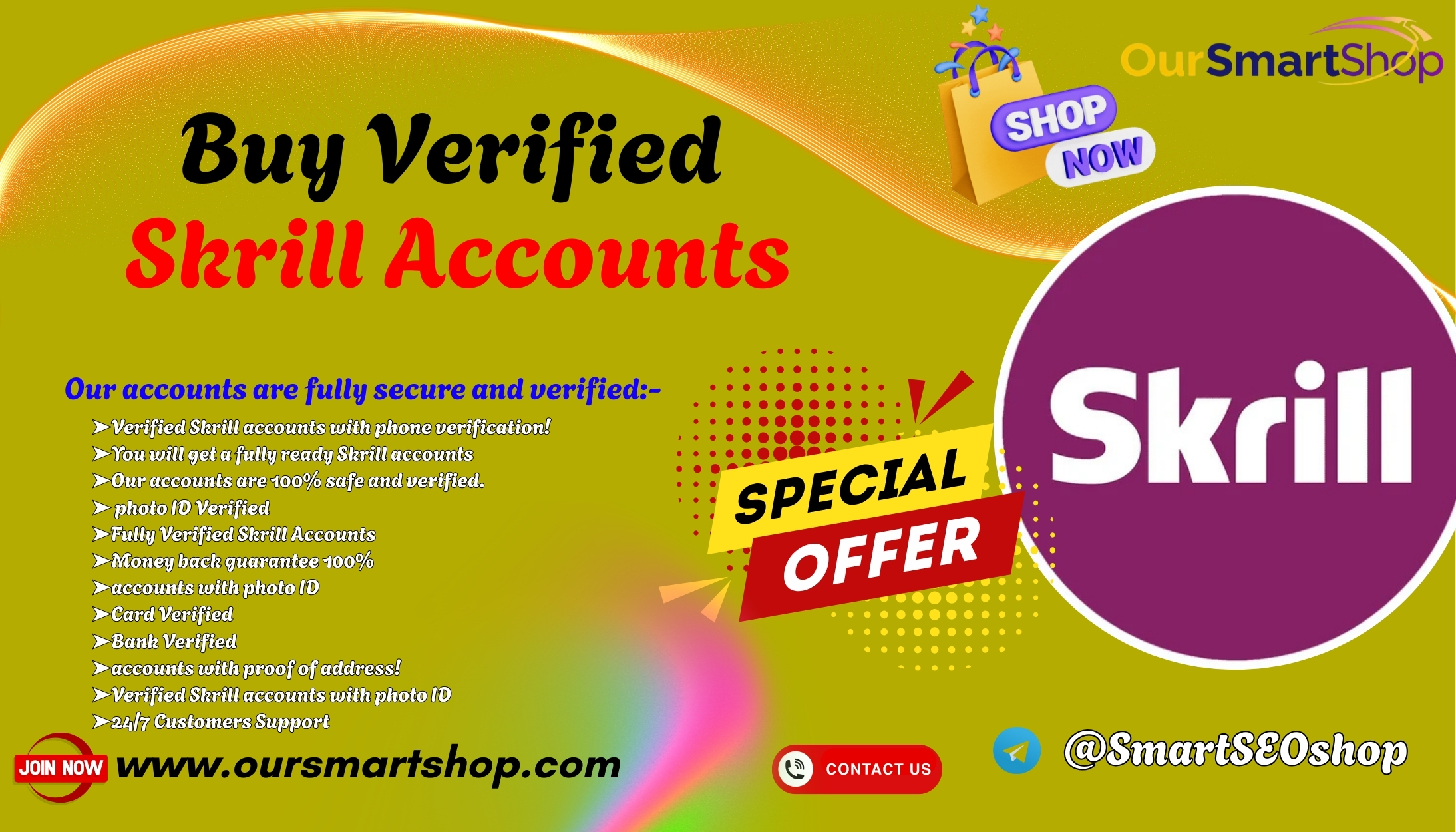 Buy Verified Skrill Accounts