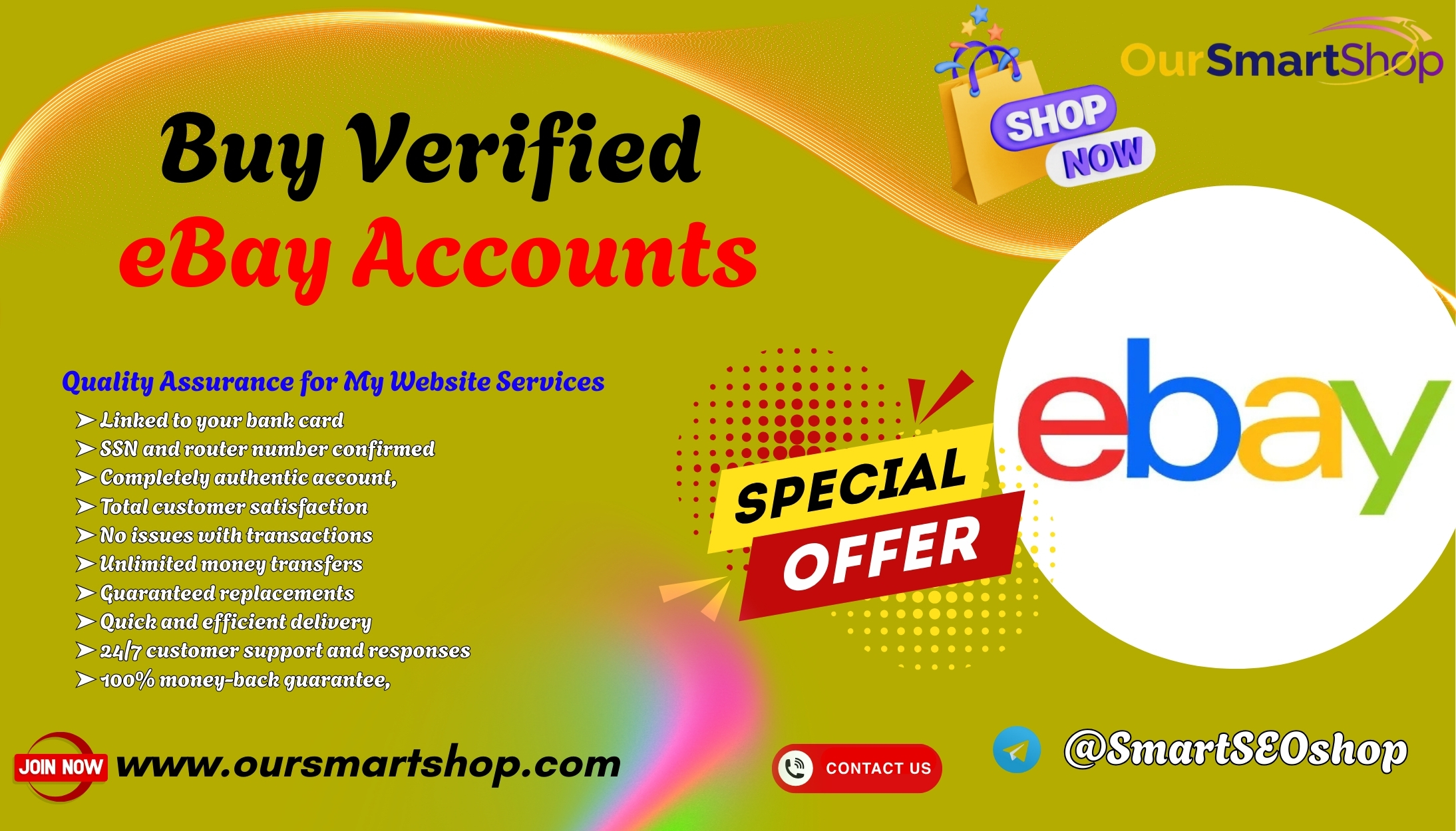 Buy Verified eBay Accounts
