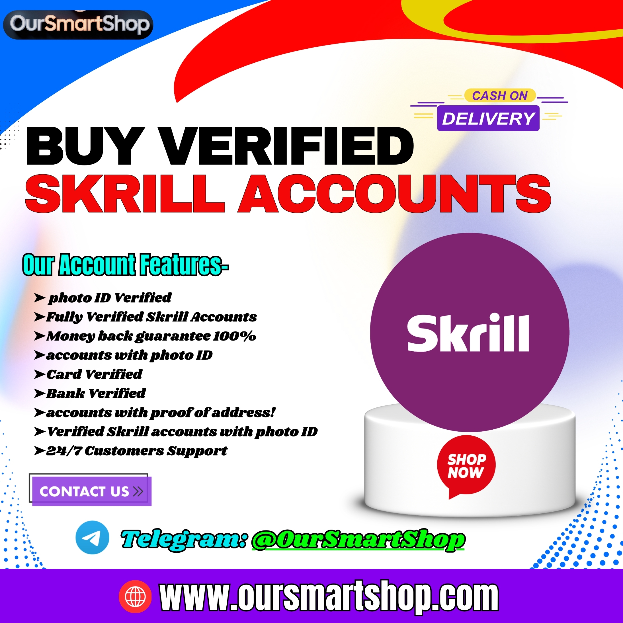 Buy Verified Skrill Accounts