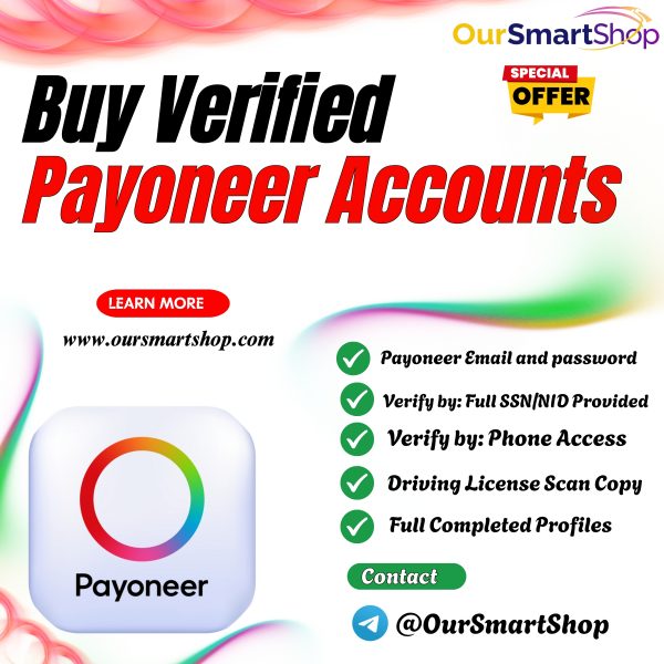 Buy Verified Payoneer Accounts
