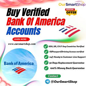 Buy Verified Bank Of America Accounts