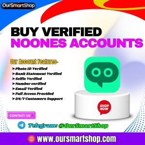 Buy Verified Noones Accounts