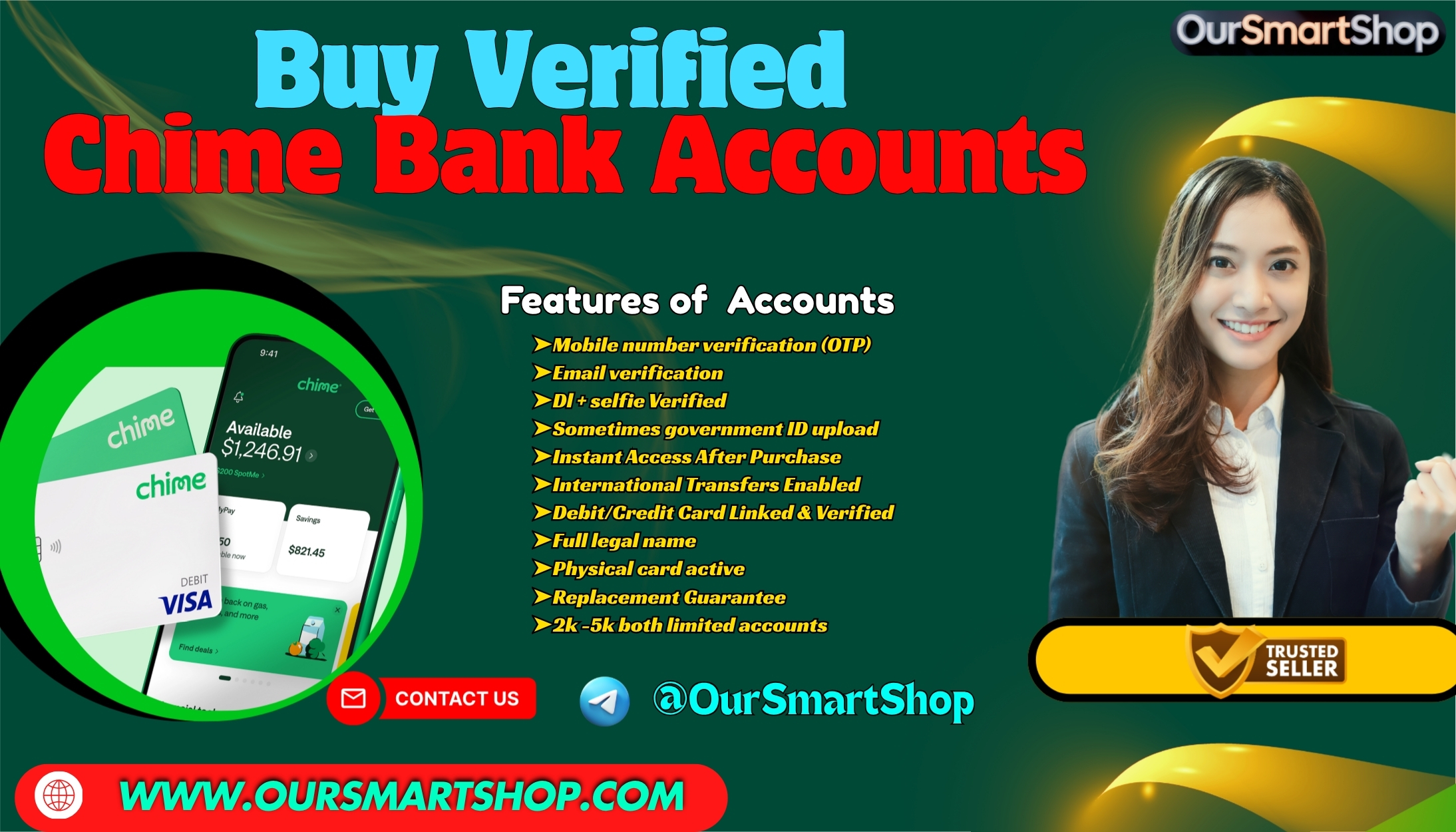 Buy Verified Chime Bank Accounts