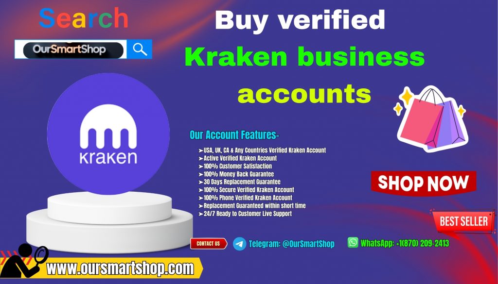 Buy verified Kraken business accounts
